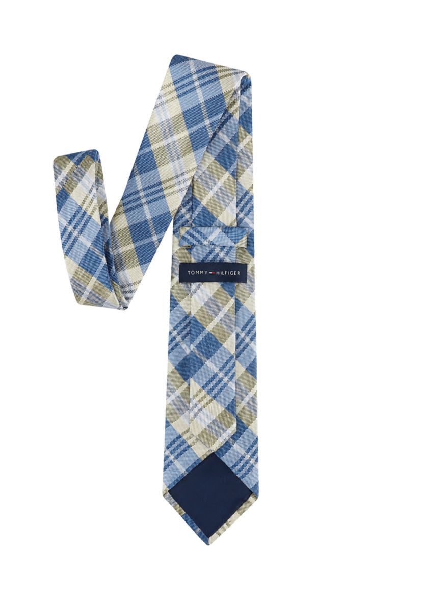 Mens Classic Plaid Tie