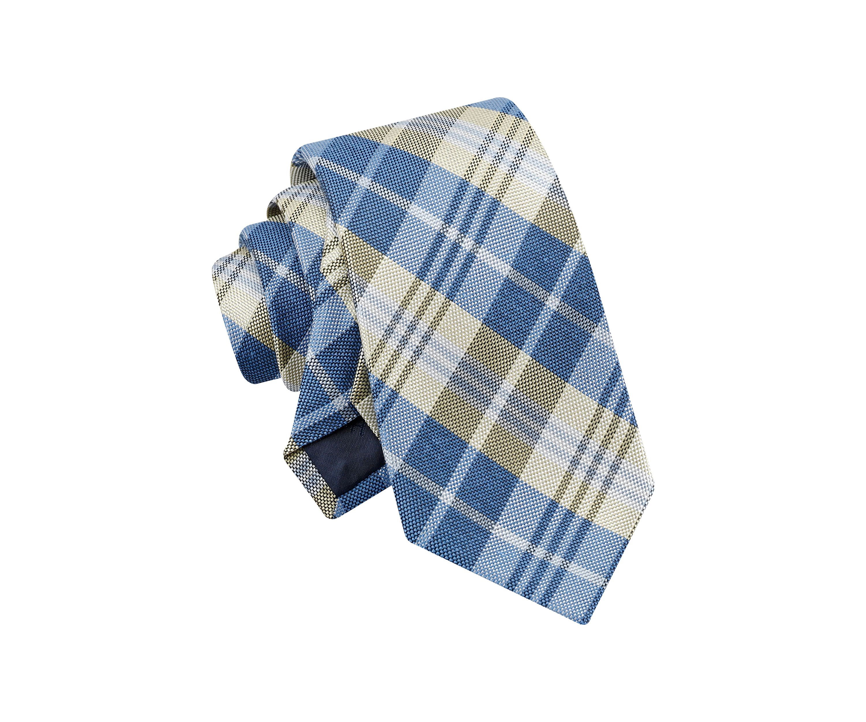 Mens Classic Plaid Tie