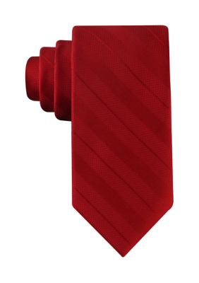 Tommy Hilfiger Men's Goldin Solid Tie, Red