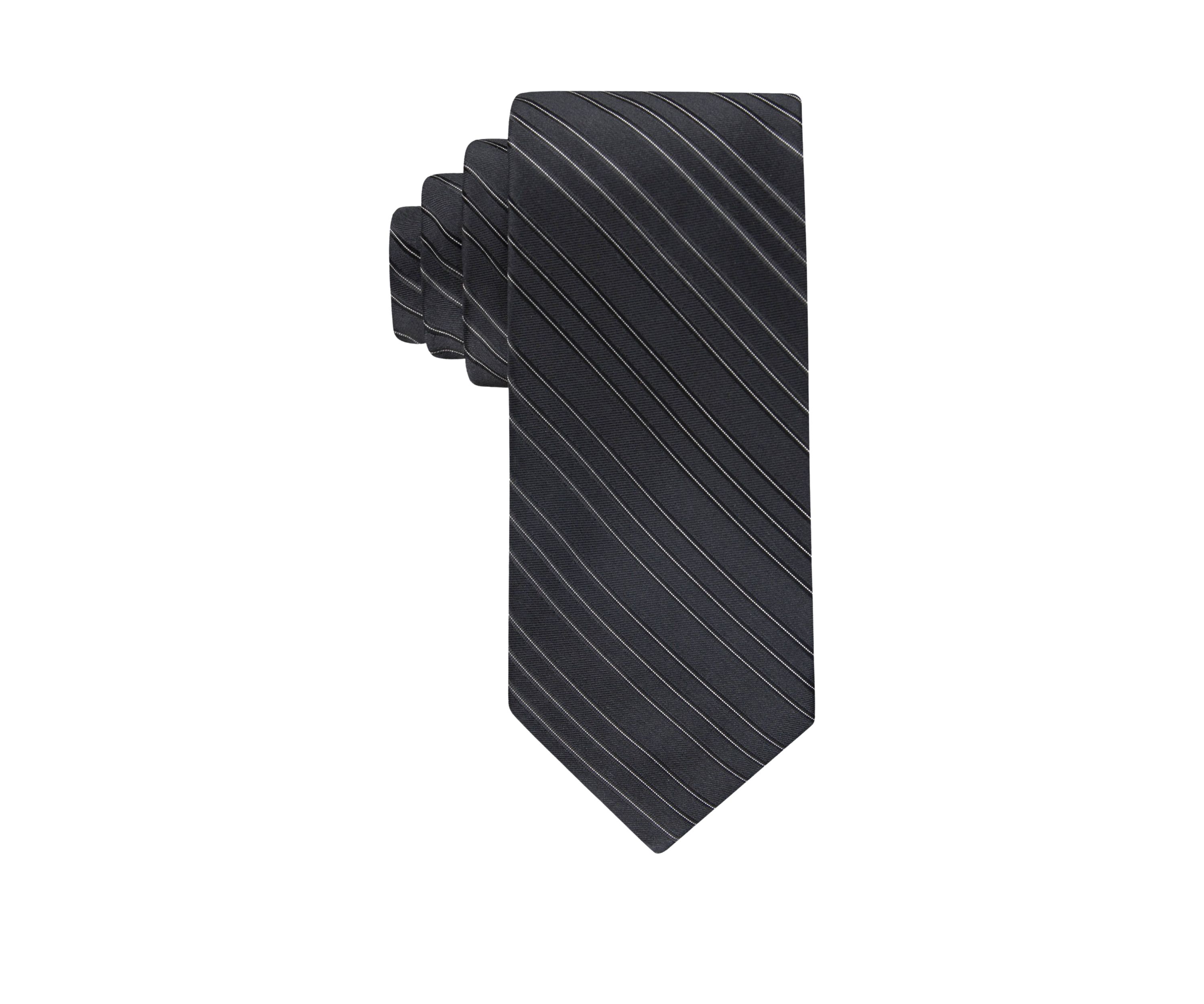 Tonal Pin Stripe Pattern Tie