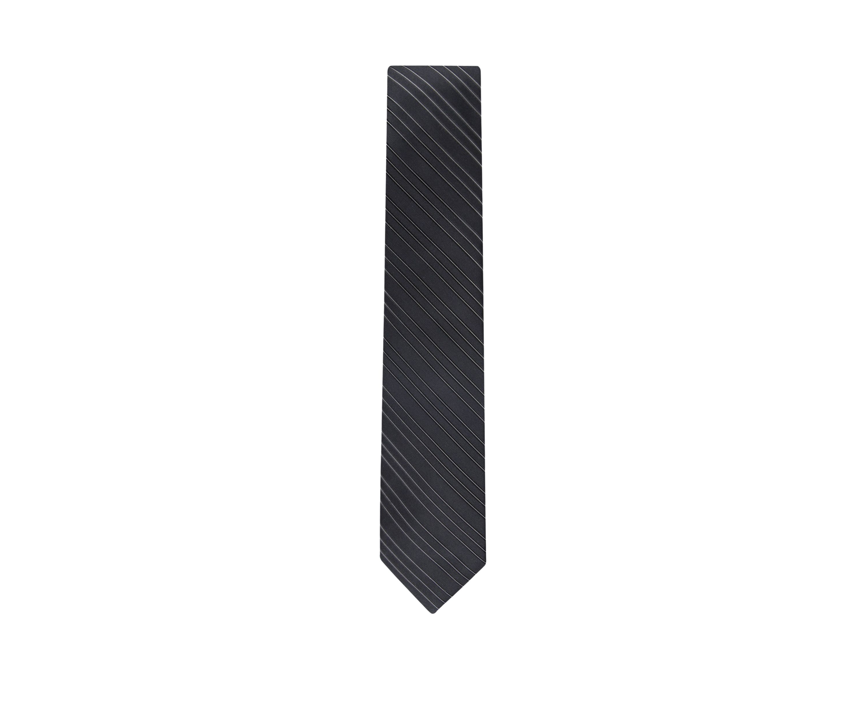 Tonal Pin Stripe Pattern Tie