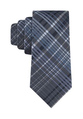 Calvin Klein Men's Kingston Plaid Tie