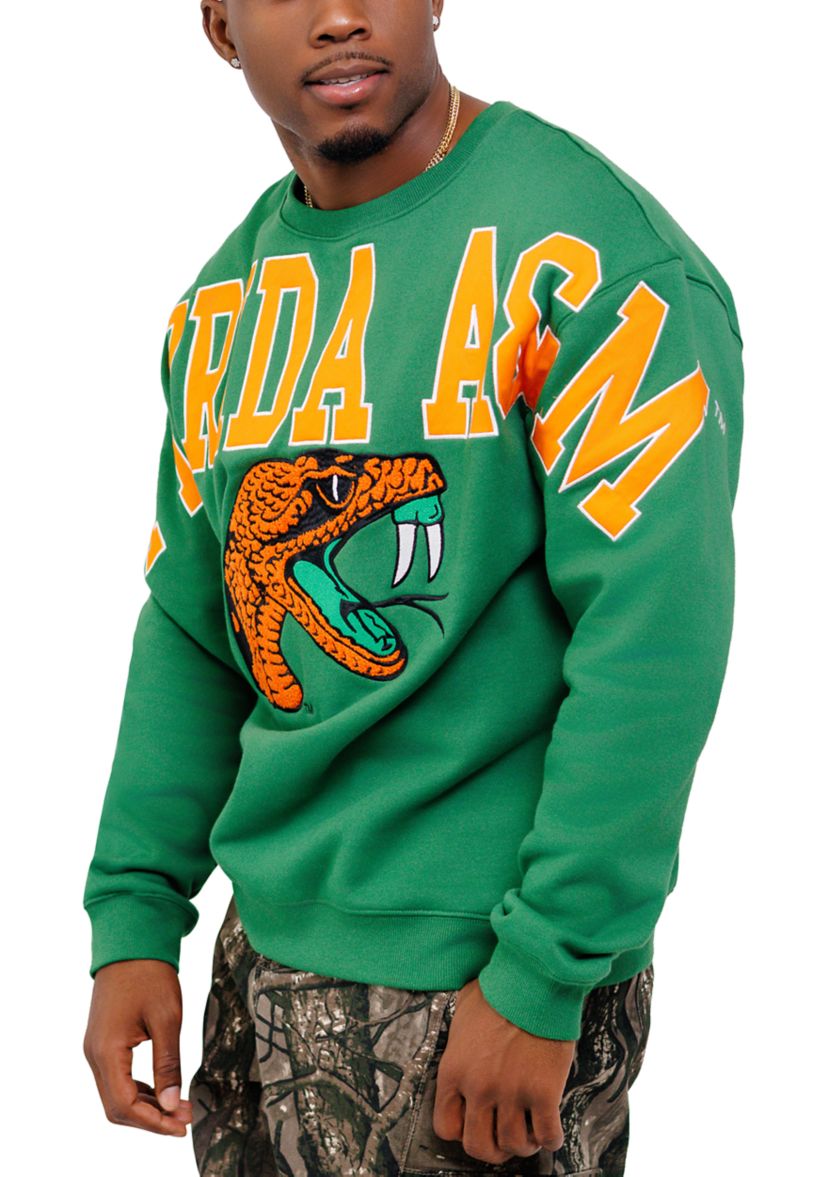 NCAA Florida A&M Rattlers Graphic Crew Sweatshirt