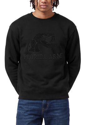 Colosseum Men's NCAA Florida A&M Rattlers Black Out Sweatshirt