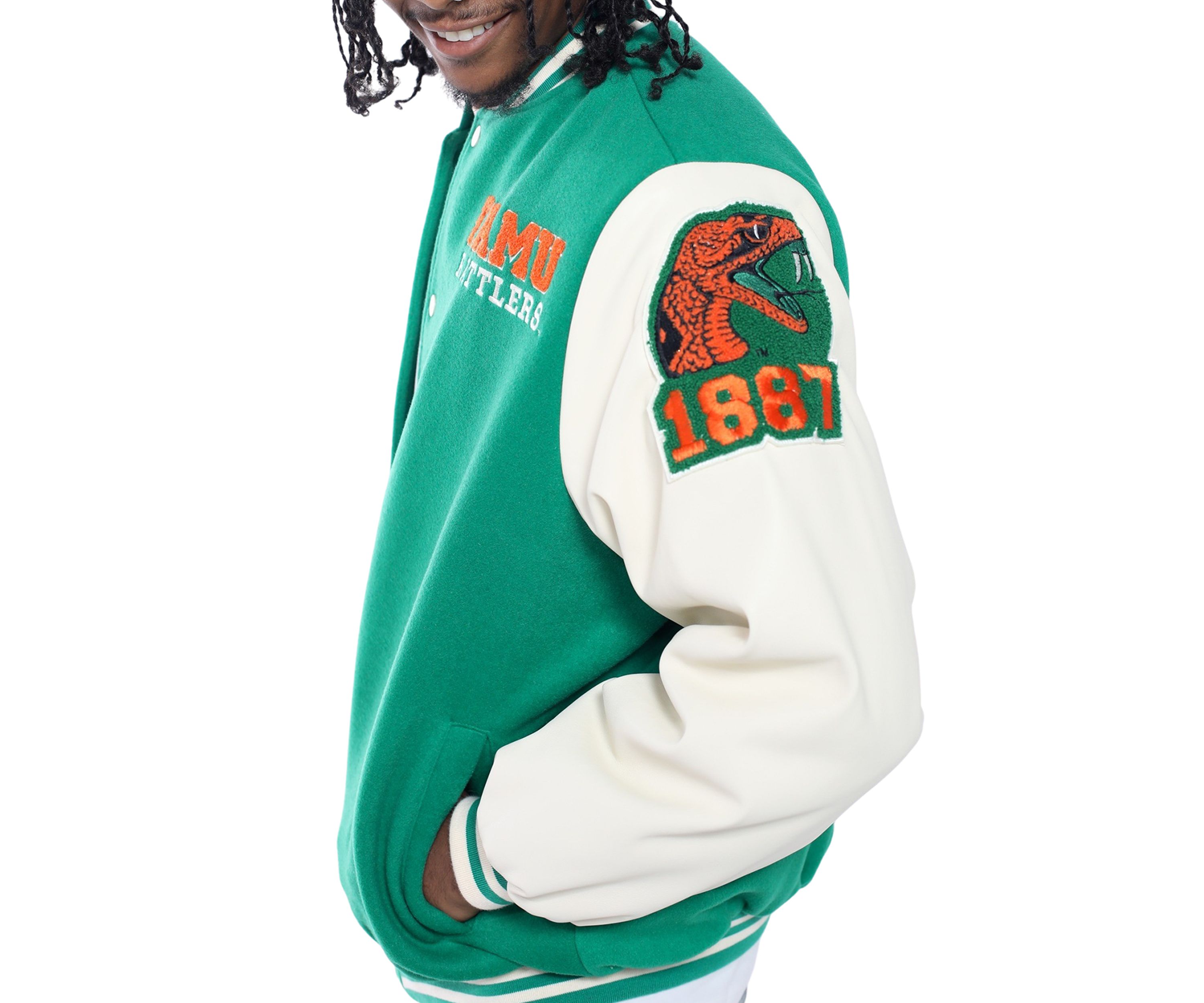 NCAA Florida A&M Rattlers Varsity Jacket