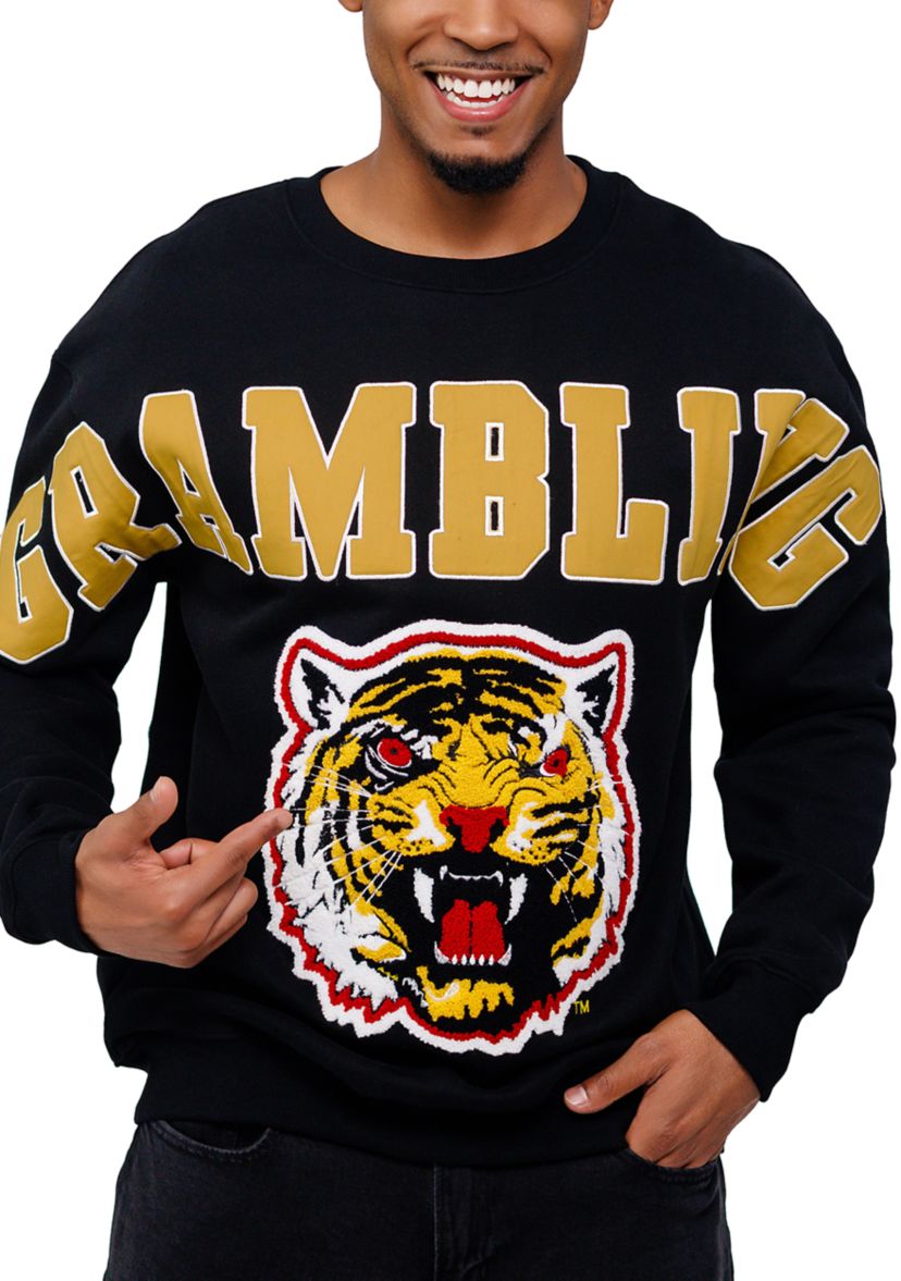 NCAA Grambling State Tigers Graphic Crew Sweatshirt