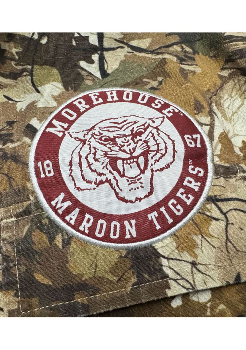 NCAA Morehouse Maroon Tigers Camo Field Jacket