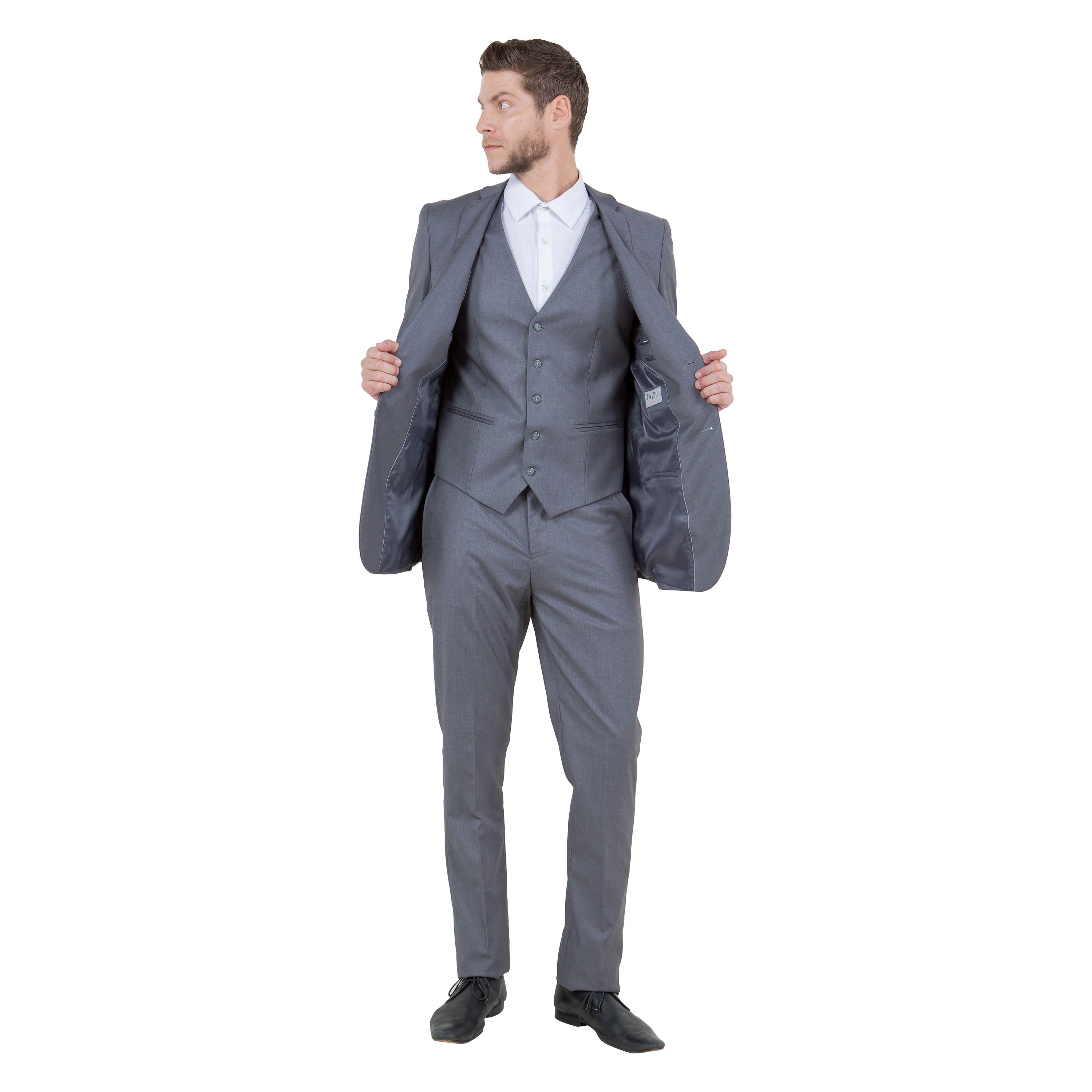 Mens Suits, 3 PC Slim Fit