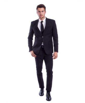 Mens Suits, 2 PC Hybrid Fit Suits