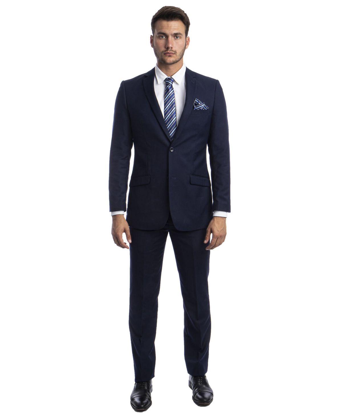 Mens Suits, 2 PC Hybrid Fit Suits
