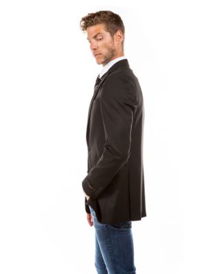 Solid Suit Separates Notch Collar Dinner Jacket