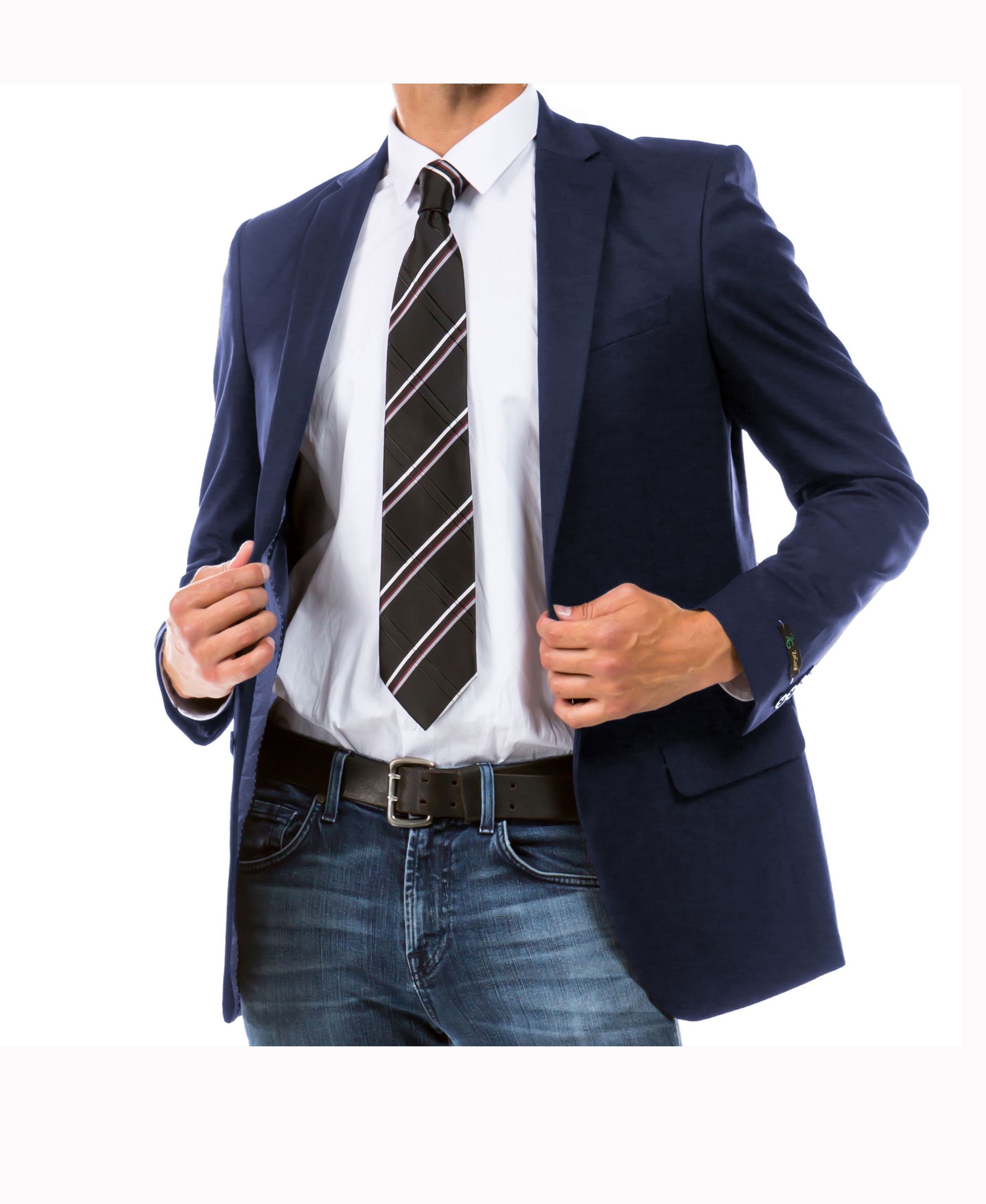 Solid Suit Separates Notch Collar Dinner Jacket