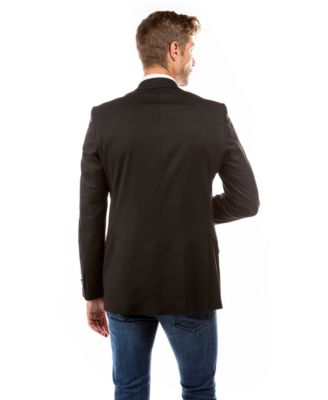 Solid Suit Separates Notch Collar Dinner Jacket