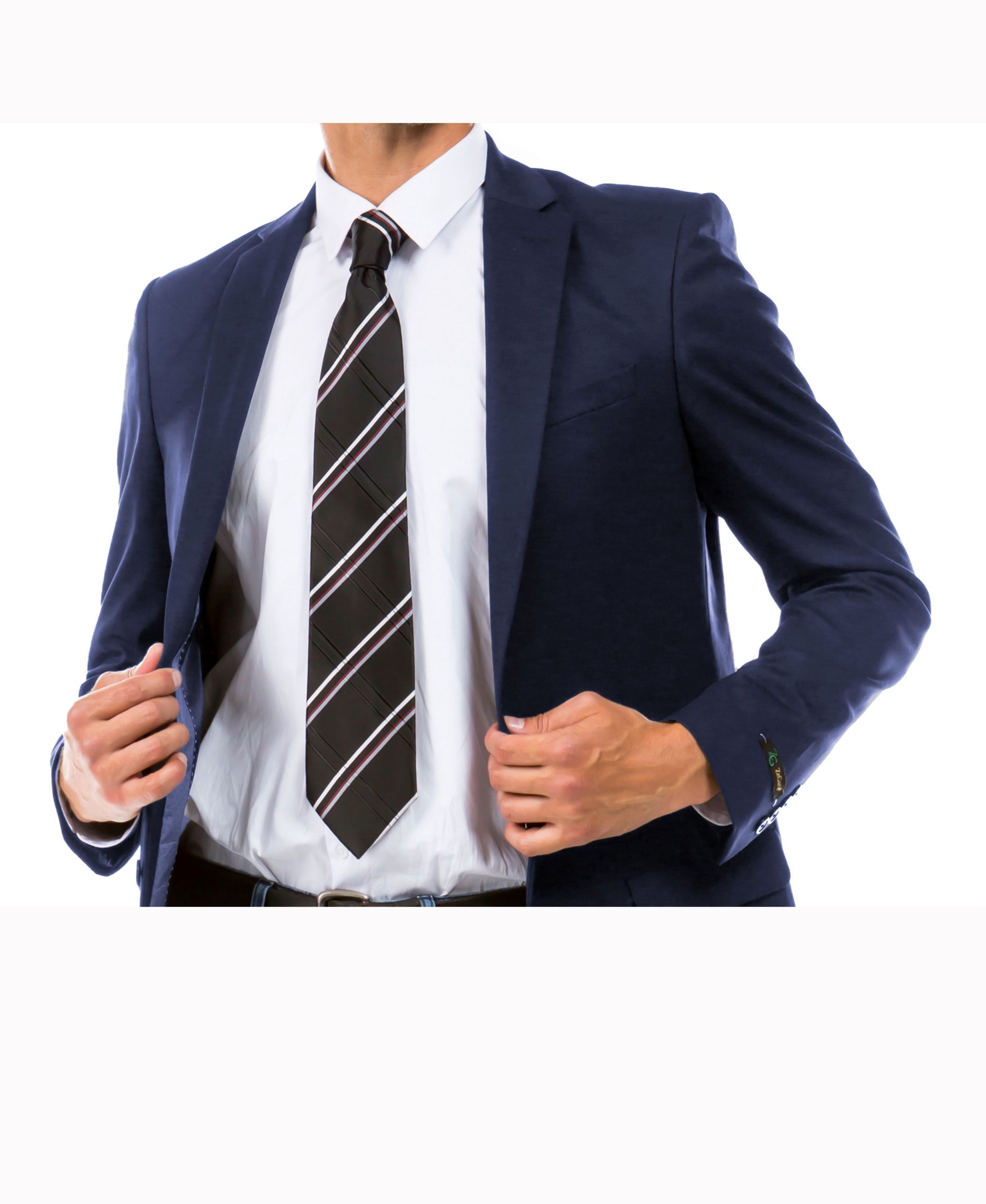 Solid Suit Separates Notch Collar Dinner Jacket