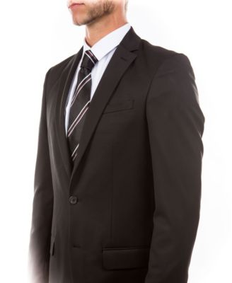 Solid Suit Separates Notch Collar Dinner Jacket