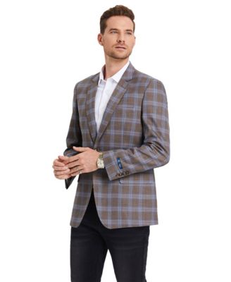 Tazzio MJ136S-BLUE Mens Sports Coat main image 1