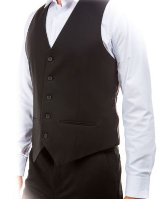 Suit Separates V-Neck Solid Vest