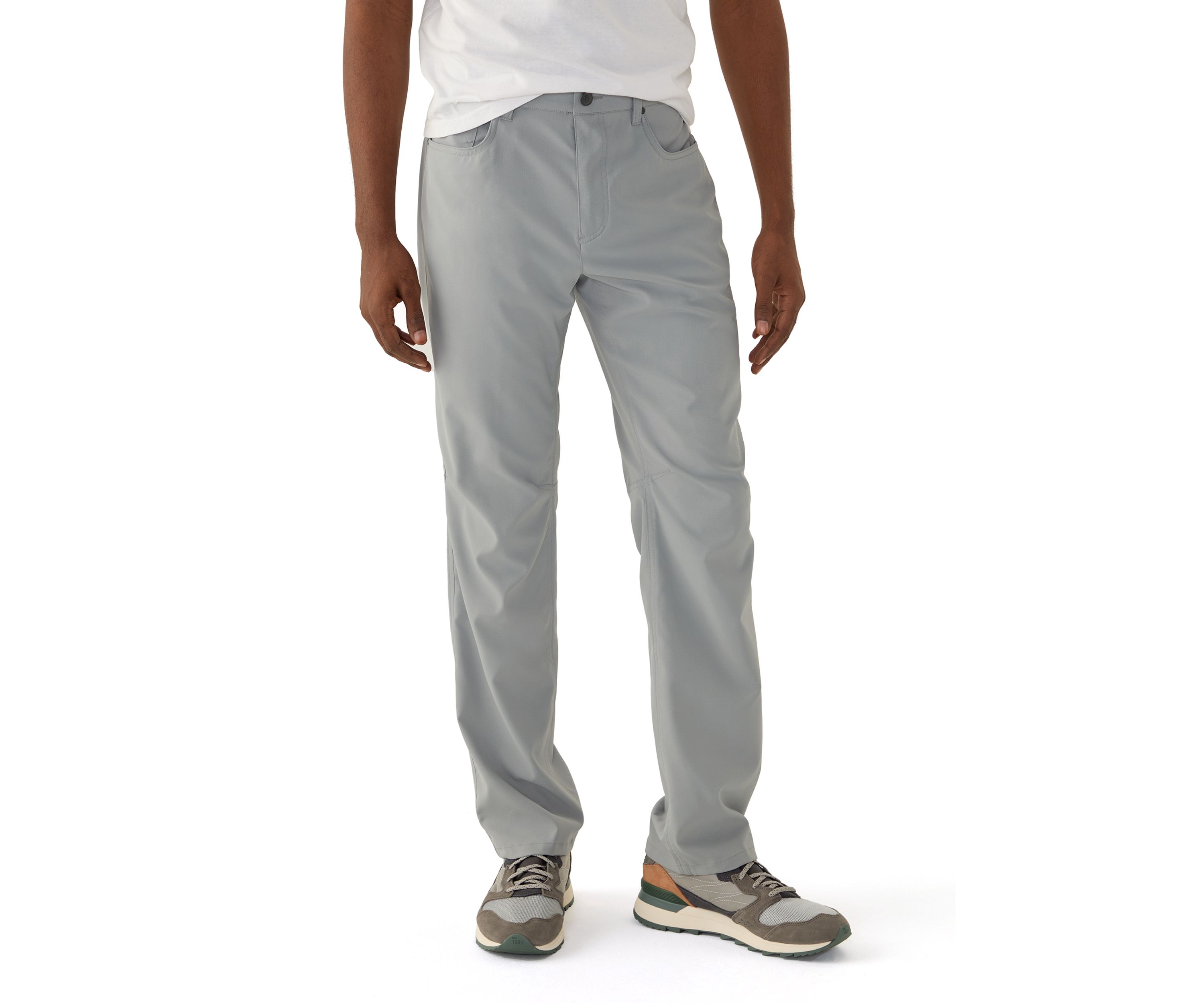 Straight 5-Pocket Pants 