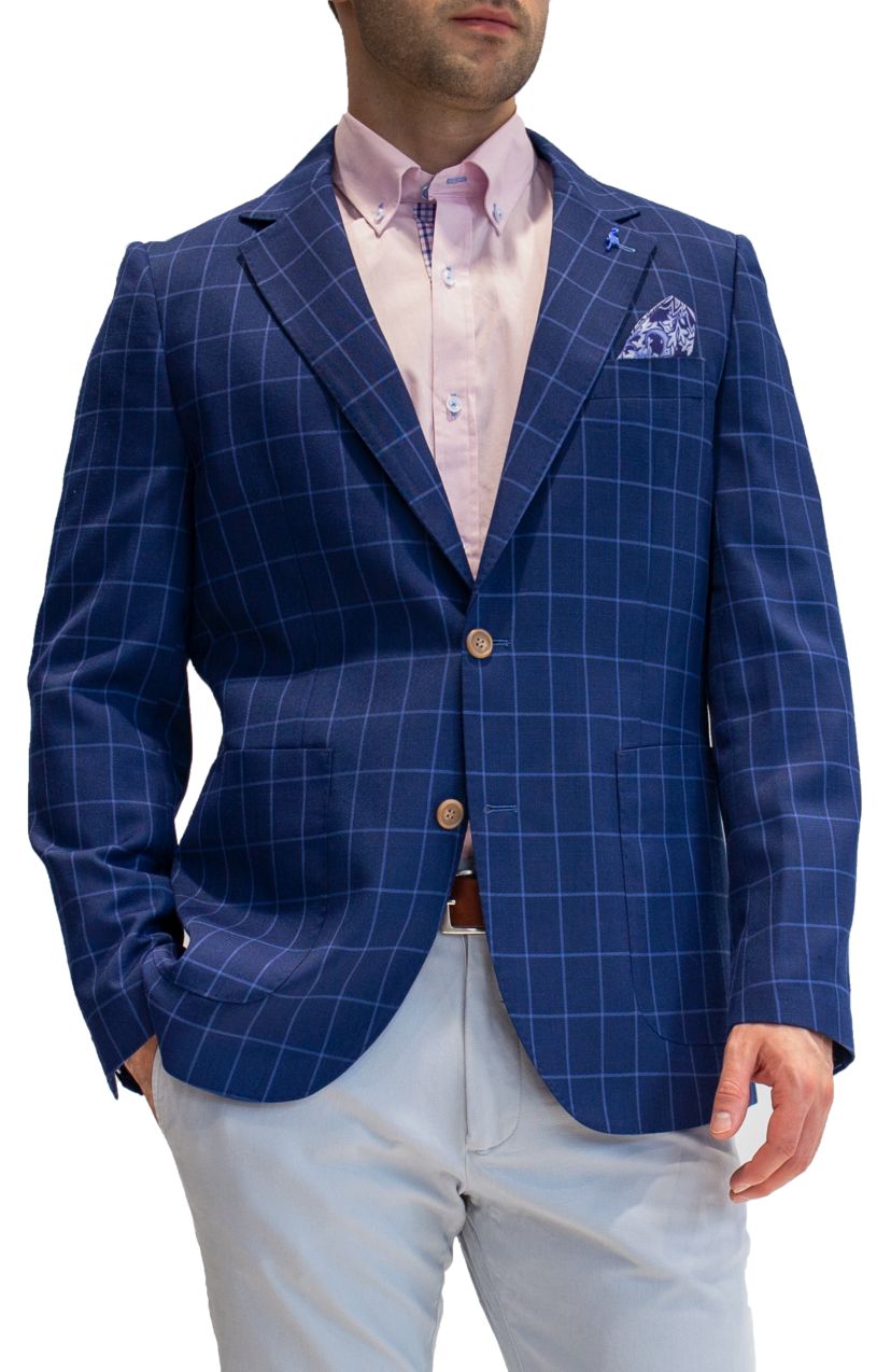 Classic Windowpane Sportcoat