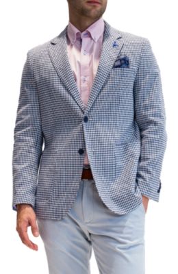 Textured Houndstooth Sportcoat