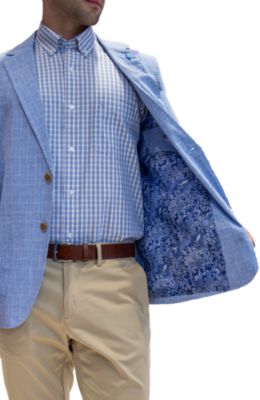 Tonal Micro Plaid Sportcoat