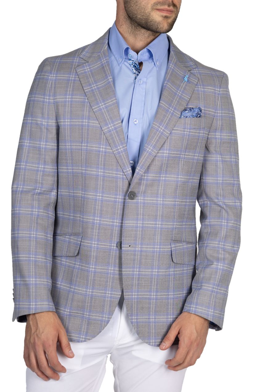 Heritage Plaid Windowpane Sportcoat