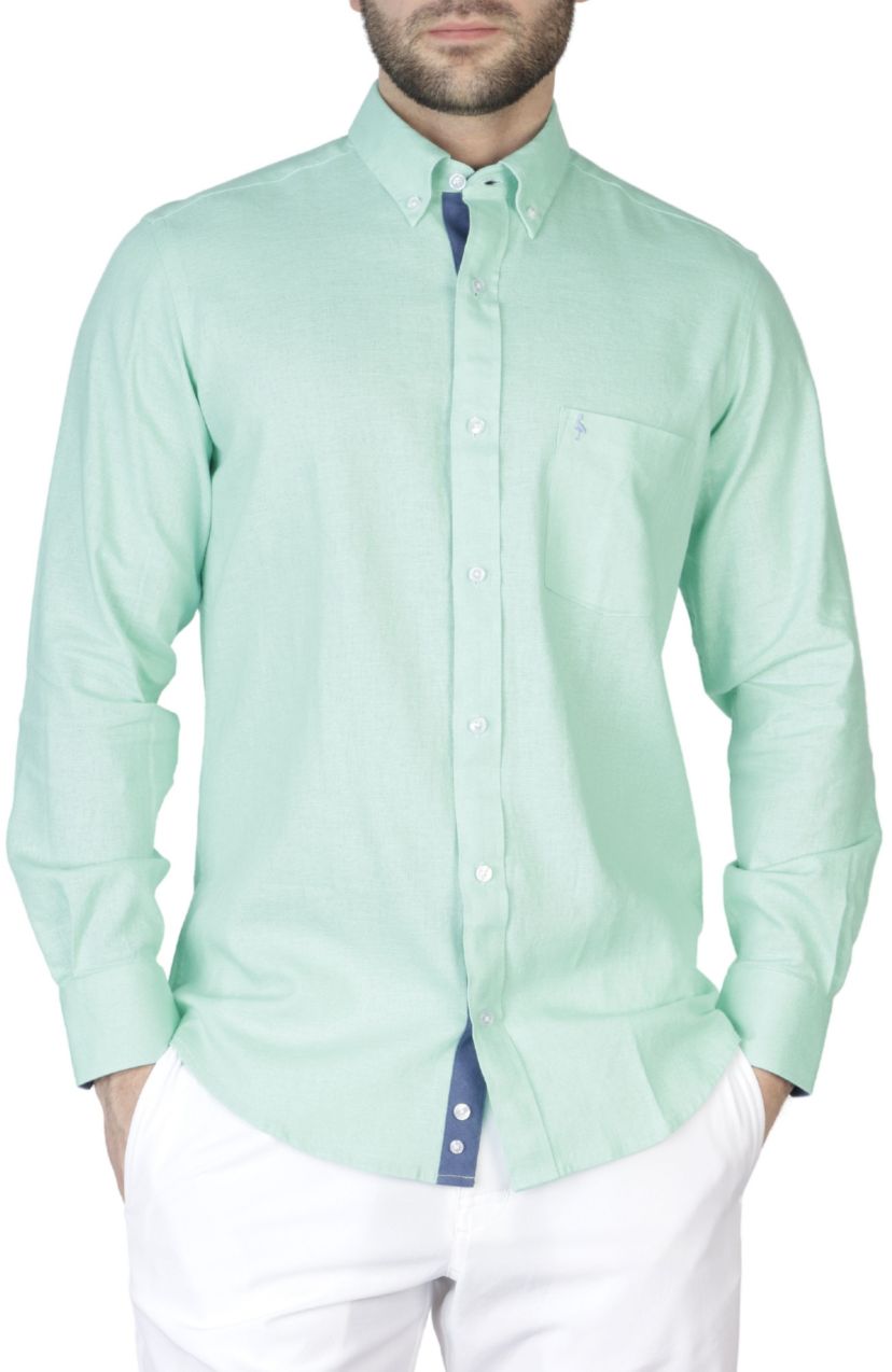 Solid Linen Shirt