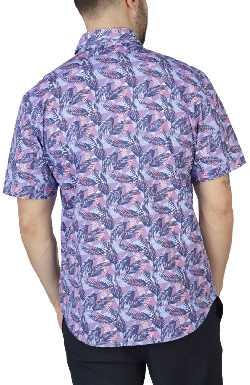 Tropical Leaves Knit Shirt