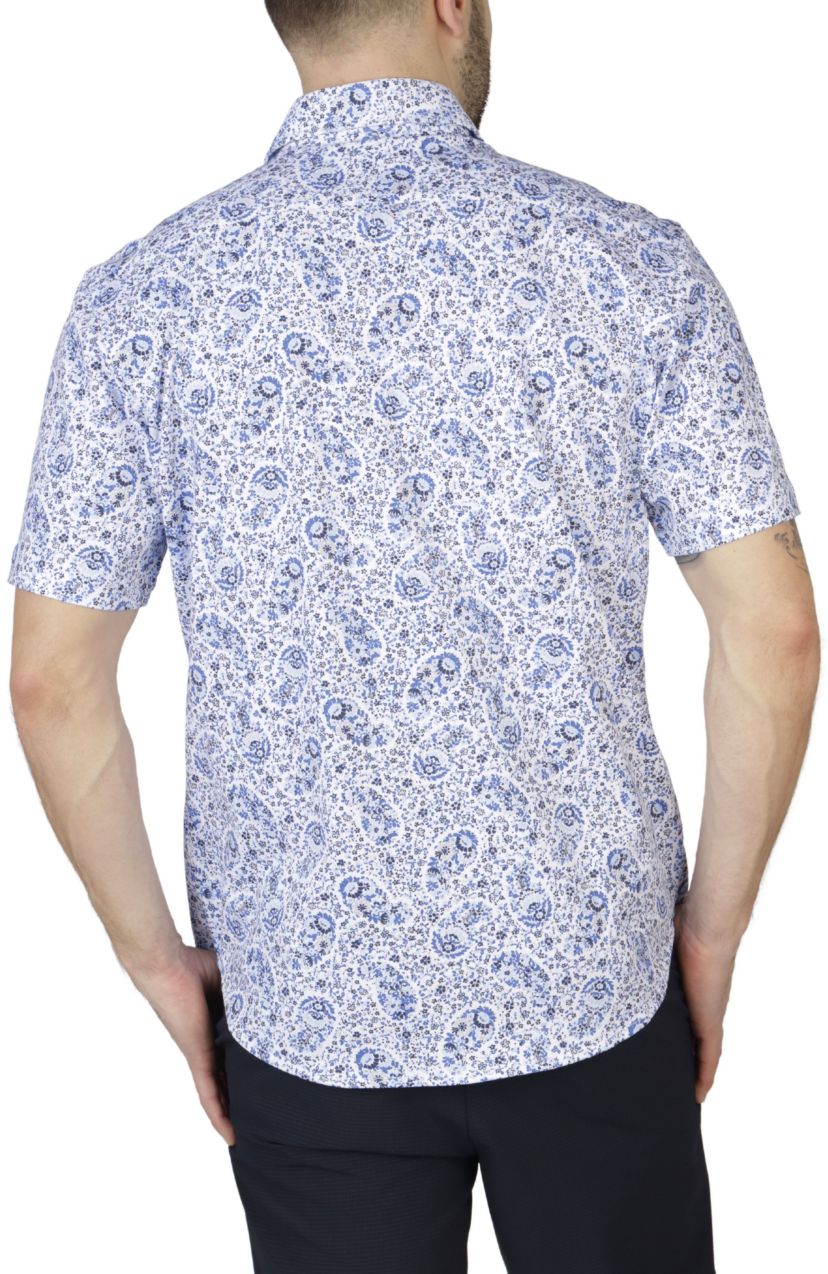 Floral Paisley Knit Shirt
