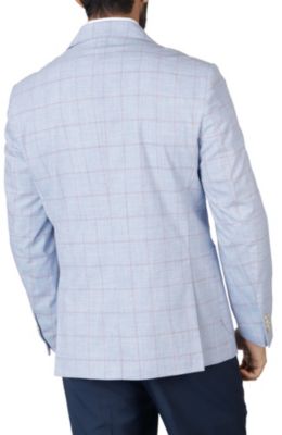 Melange Windowpane Sportcoat