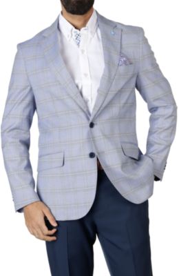 Melange Plaid Sportcoat