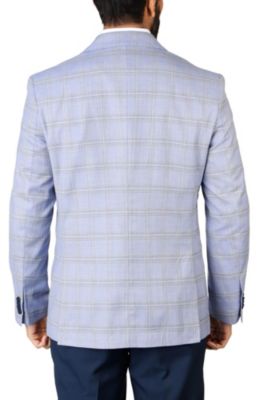 Melange Plaid Sportcoat