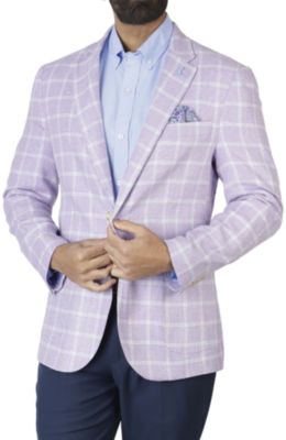 Textured Plaid Sportcoat