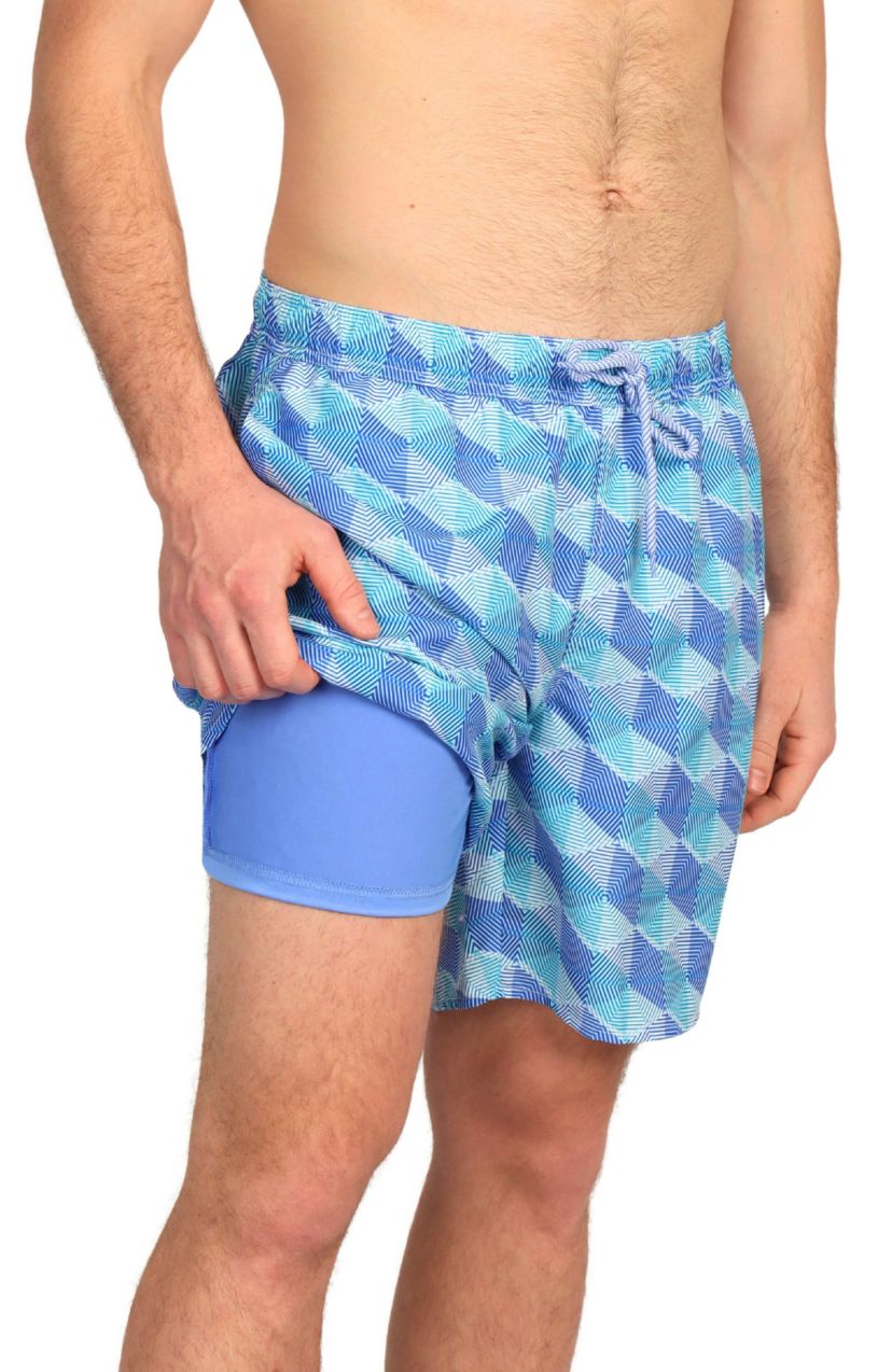 Hexagon Swim Shorts