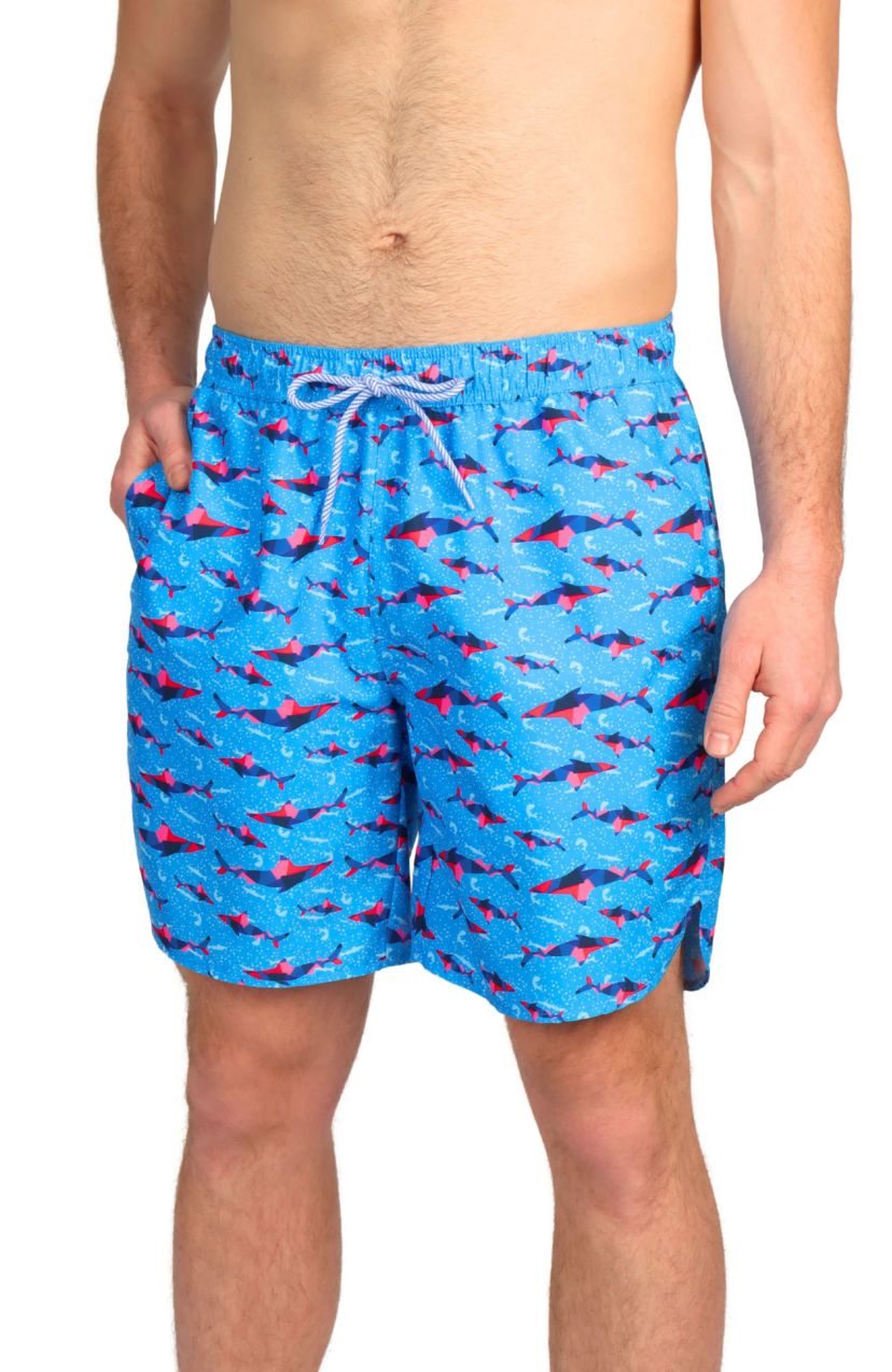 Abstract Sharks Swim Shorts