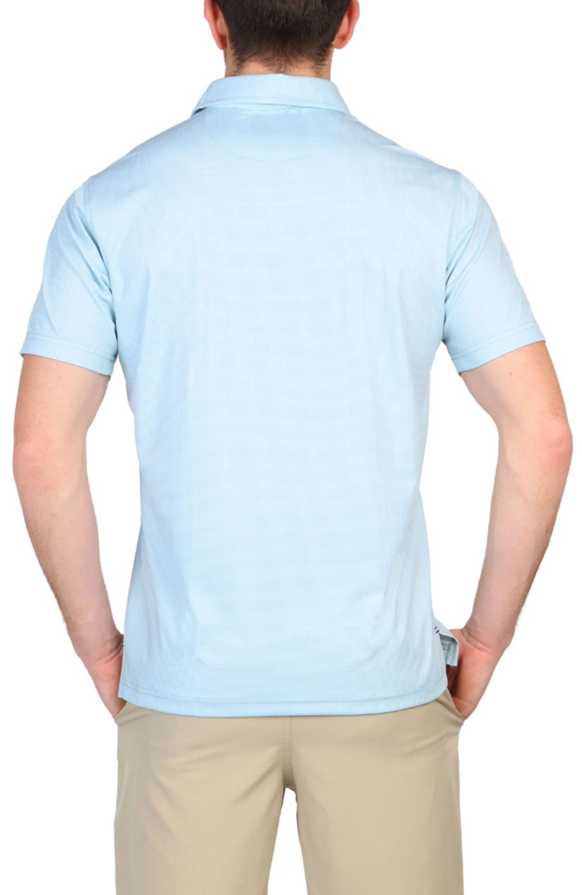 Mini Houndstooth Performance Polo