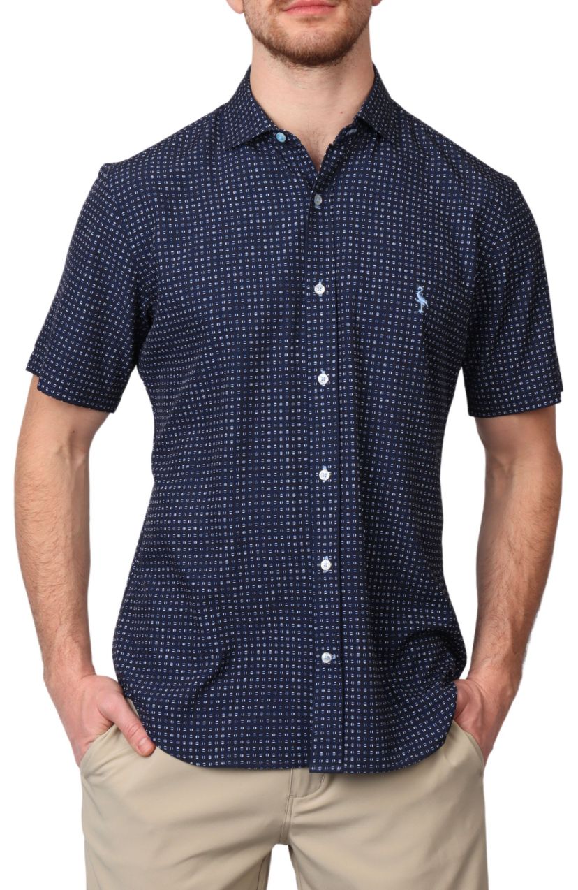 Micro Hemisphere Performance Short Sleeve Shirt