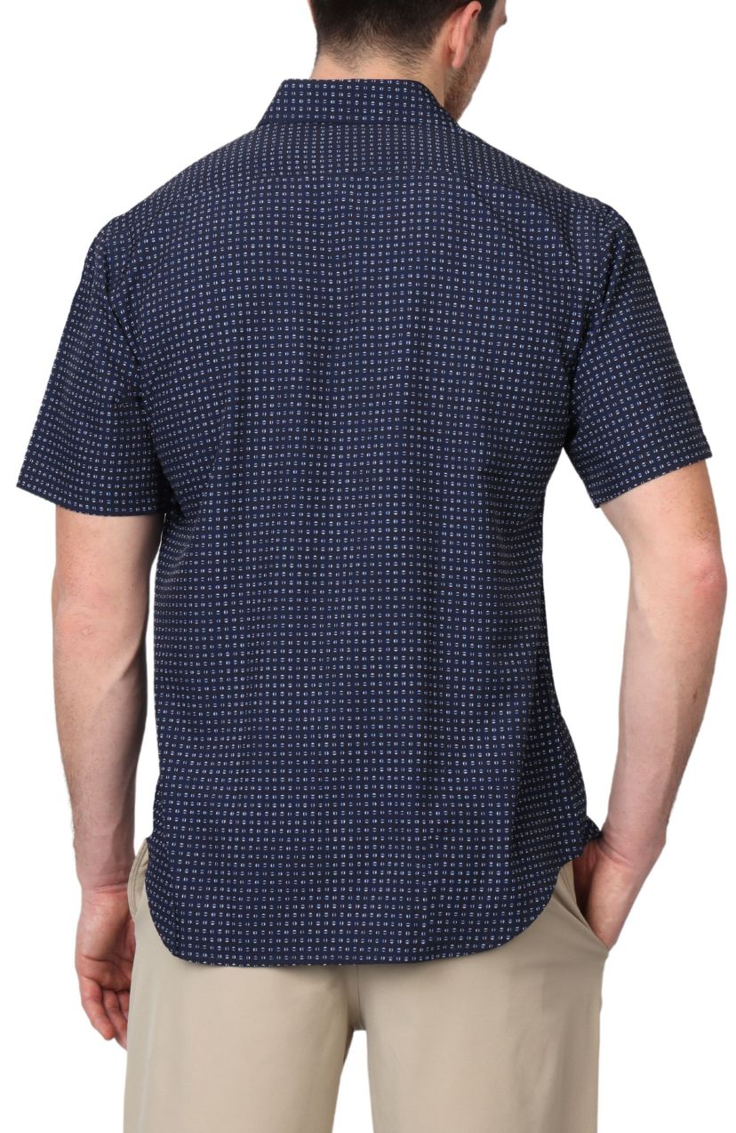 Micro Hemisphere Performance Short Sleeve Shirt