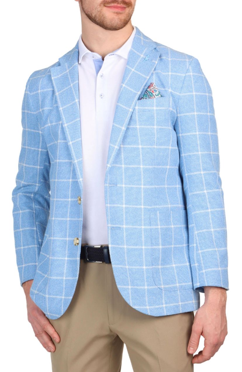 Yarn Dye Windowpane Sportcoat