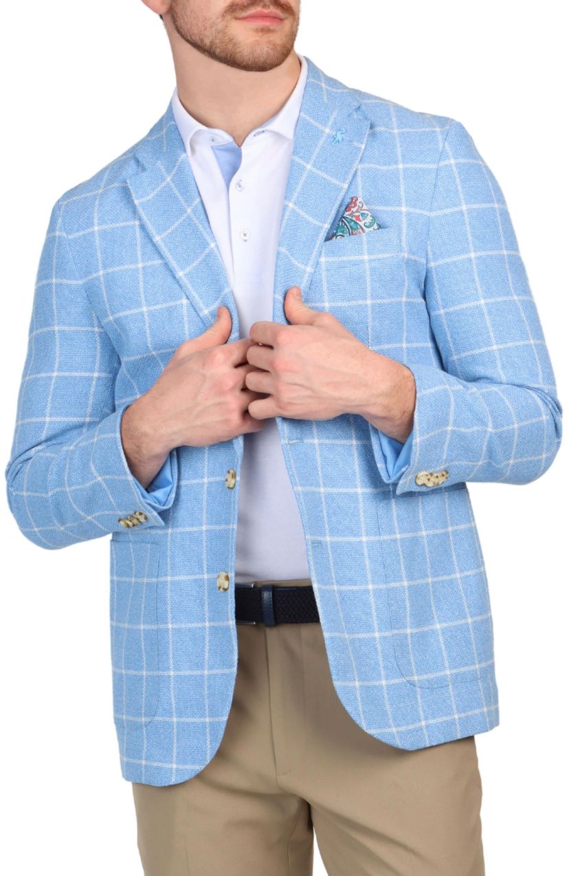 Yarn Dye Windowpane Sportcoat