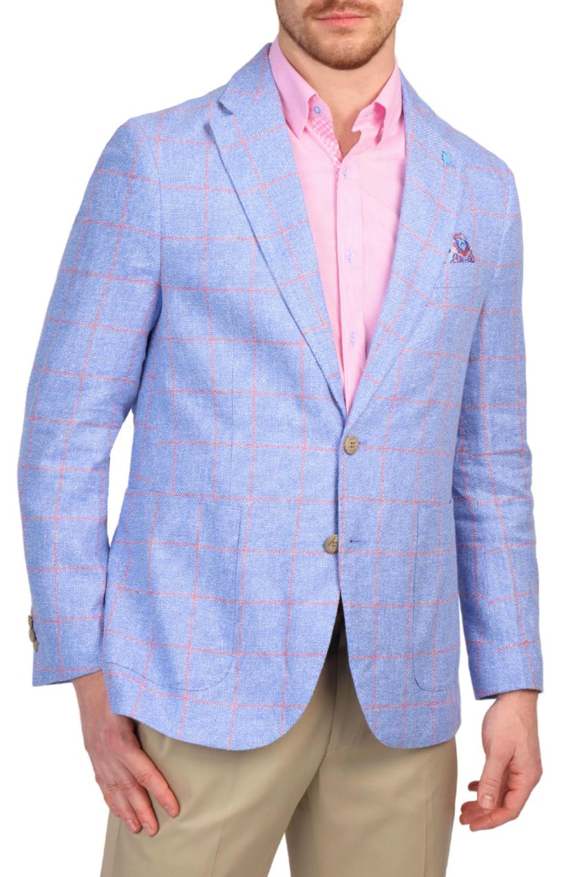 Yarn Dye Windowpane Sportcoat