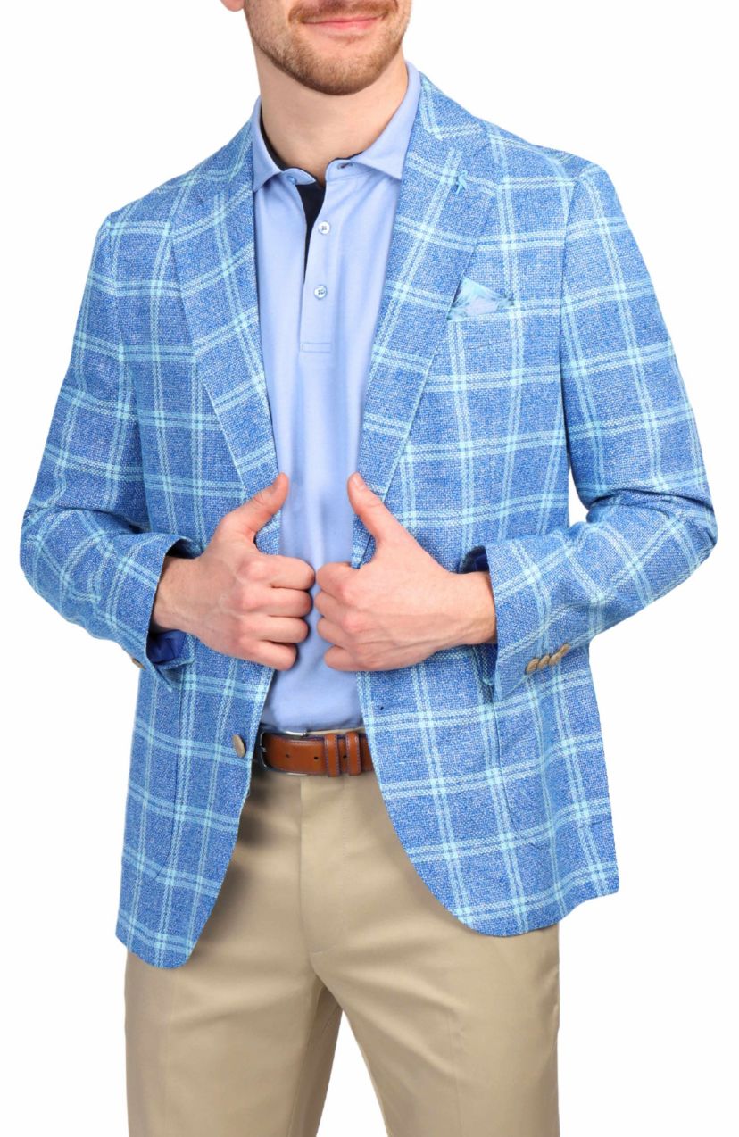 Yarn Dye Windowpane Sportcoat