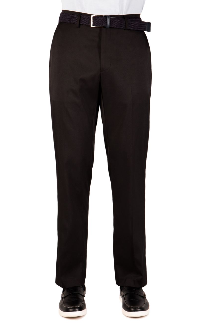 belk black dress pants 24seven Comfort Apparel Womens Comfortable Stretch High Waist Dress Pants-Navy-S