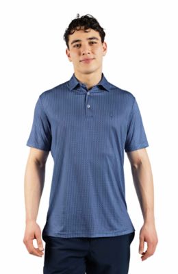 TailorByrd Men's Golf Tees Printed Performance Polo