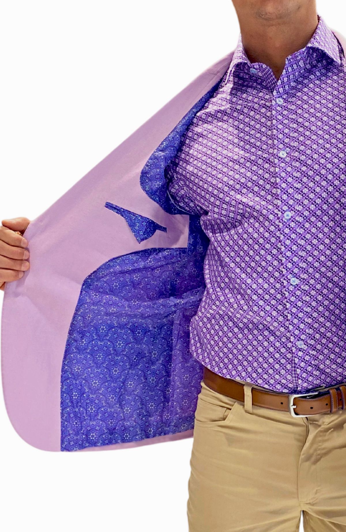 Solid Linen Blend Sportcoat