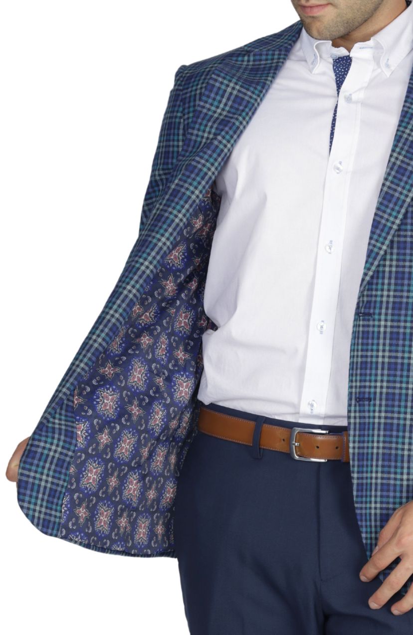 Multi Plaid Sportcoat