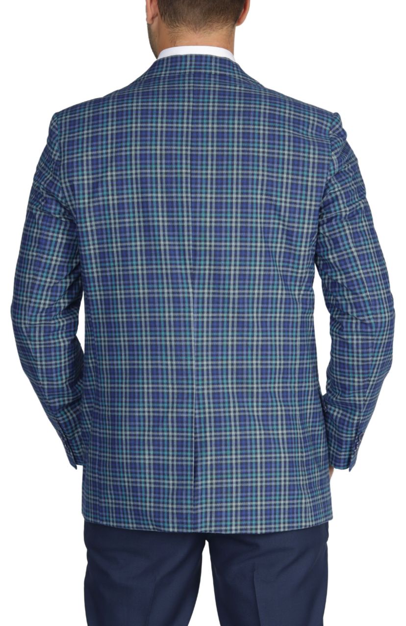 Multi Plaid Sportcoat