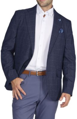 Ultrafine Melange Windowpane Sportcoat