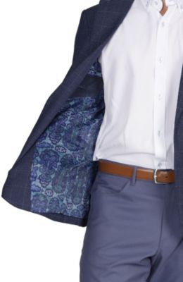 Ultrafine Melange Windowpane Sportcoat