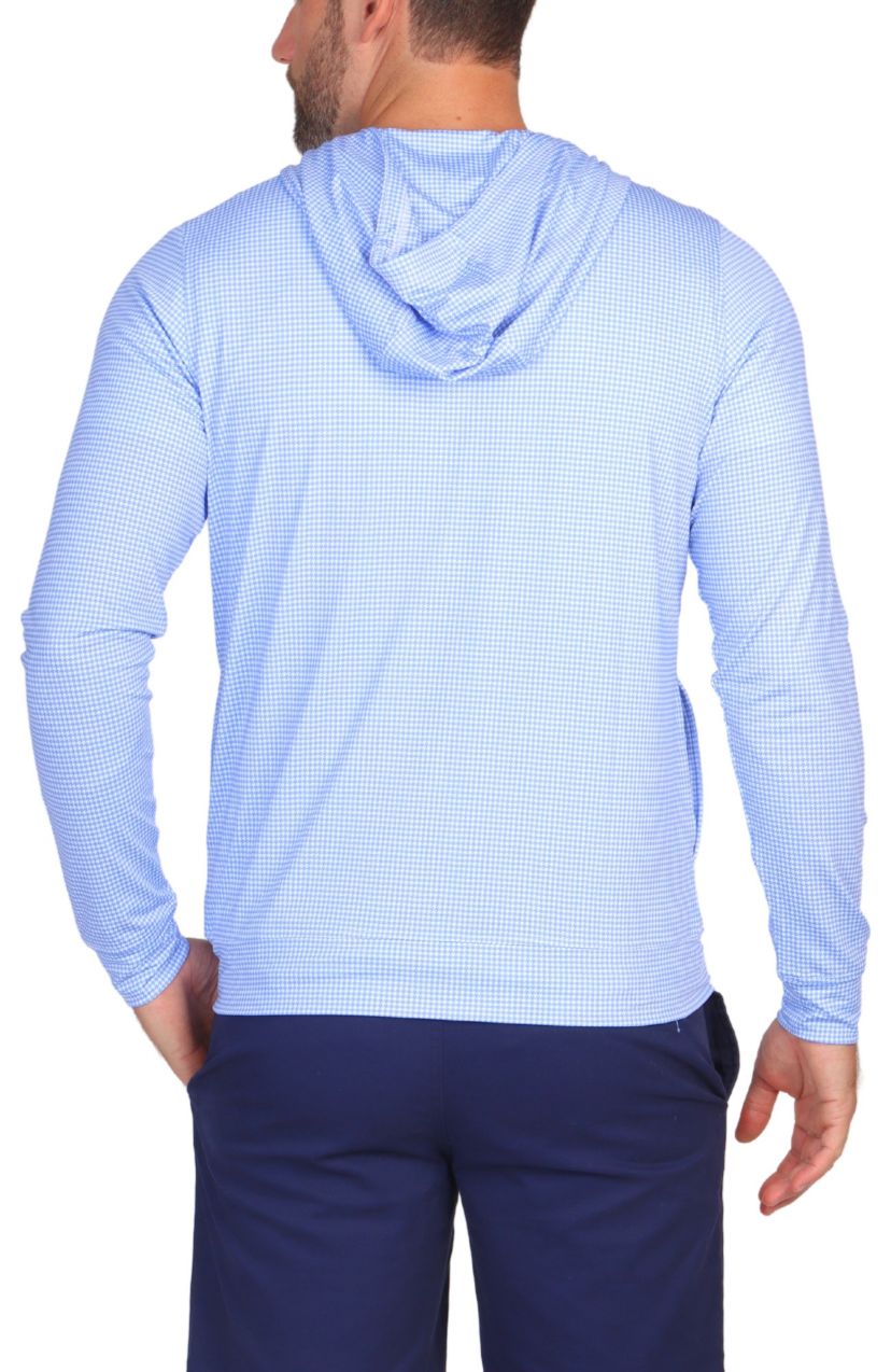 Houndstooth Printed Performance Hoodie
